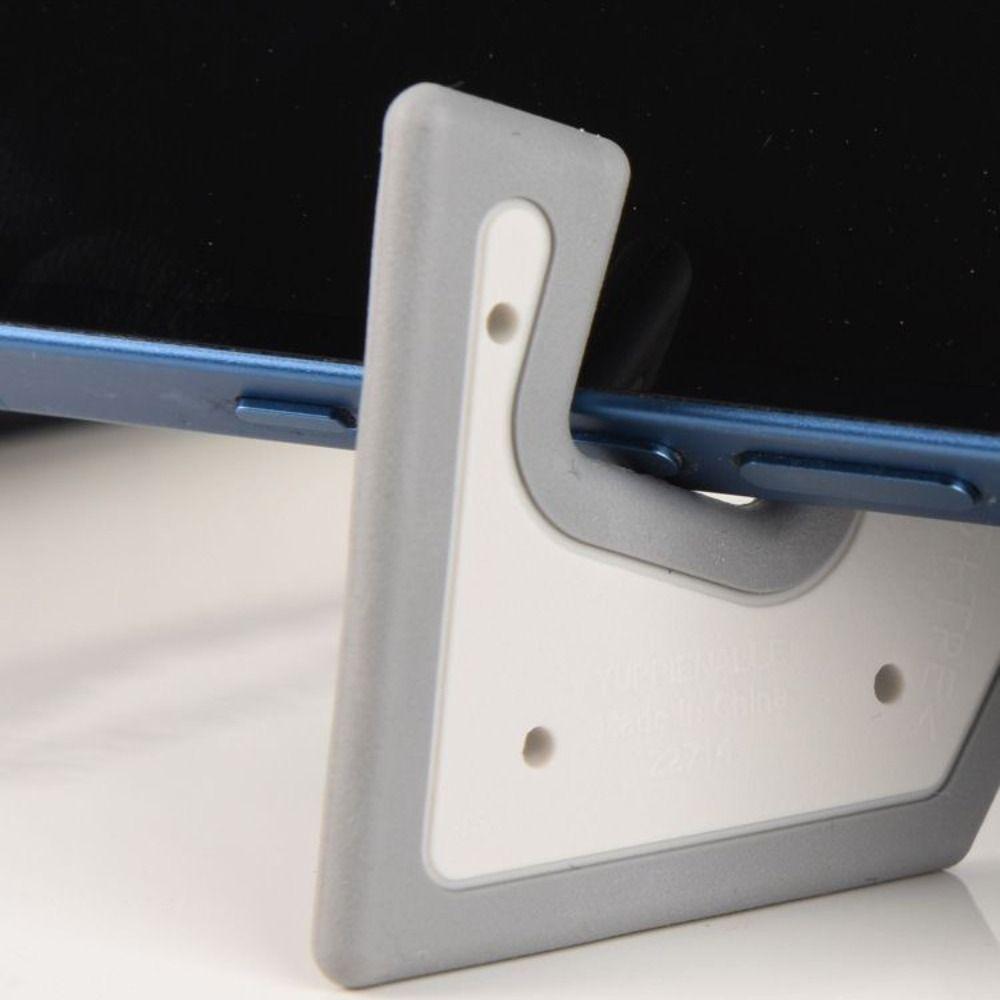 ABS Desk Phone Holder Keychain Foldable Mini Keyring Desk Cellphone Support  Key Ring Gift