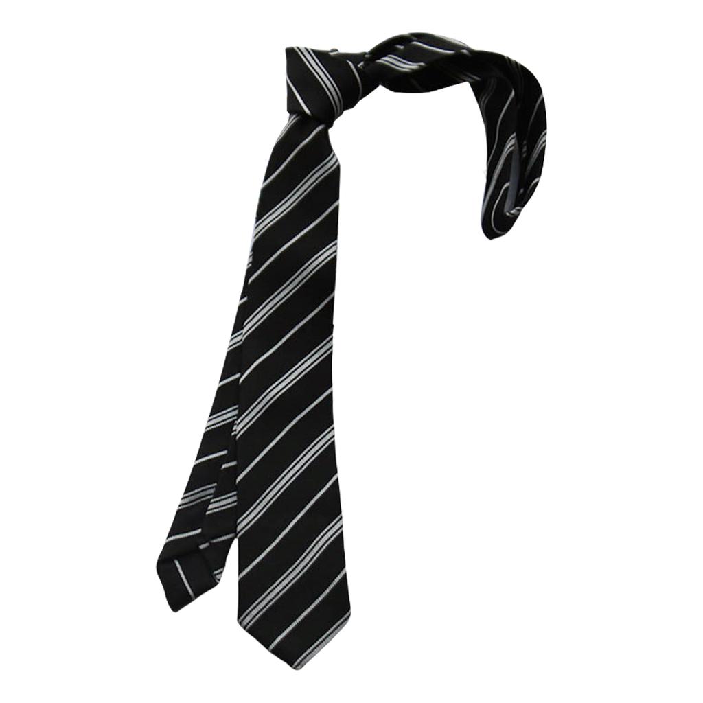 Japanese Stripe Necktie Business Multicolor Necktie Casual Versatiles Ties for Business Meetings