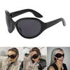 Punk Sunglasses y2k Sunglasses Alien Sunglasses Uv400 Sunglasses Shades Glasses Eyeglasses Wrap Around Sunglasses