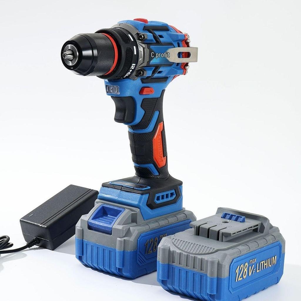 Brushless High-Power Lithium Battery Electric Drill & Screwdriver with Pure Copper Motor