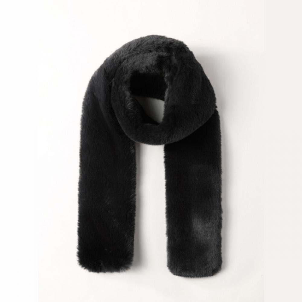 

Lala Faux Fur Long Scarf Black Lalaf248 blacks