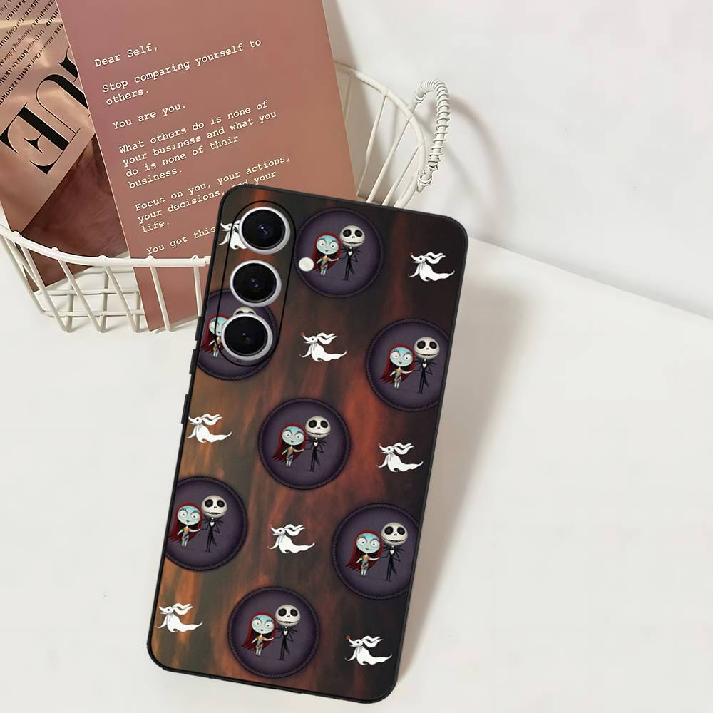 The Nightmare Before Christmas Halloween Phone Case For Samsung S 24 fe 25 Ultra plus 20 lite 21 30 22 23 24 22 Ultra 5G Fundas