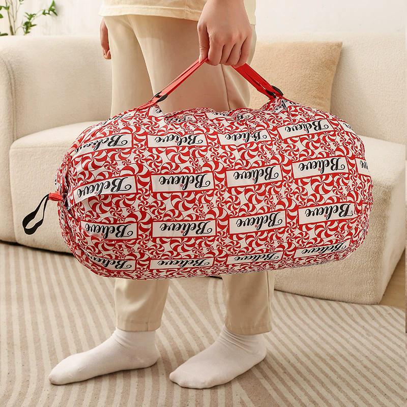 Portable and Foldable Supermarket Shopping Bag Large Capacity Bag Waterproof Bag Handbag Eco friendly Bag