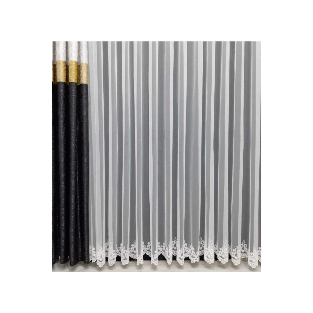 Issa Tulle Curtain Řecká sukně vzorovaná častá baterie 1 E 3