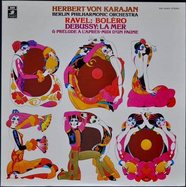 

LP Record HERBERT VON KARAJAN, BERLINER PHILH - Debussy: La Mer, Prelude A L apres EAC80400 ANGEL 1977 Japan Classical Used