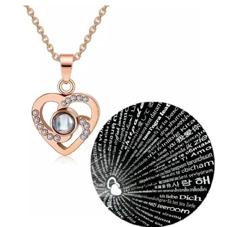 Heart Pendant Necklace Projects Necklace Chain Necklace Stainless Steel Necklace Jewelry for Celebrations and Present