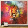 Owl Tapestry Lion Psychedelic Scene Art Deco Tapestry Hippie Boho Decor Bedroom Room Aesthetics Wall Hanging Home Decor