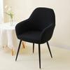 1/4/6pcs Solid High Arm Chair Cover Elastic Dining Chair Seat Covers Stretch Kitchen Armchair Slipcover Hotel Housse De Chaise