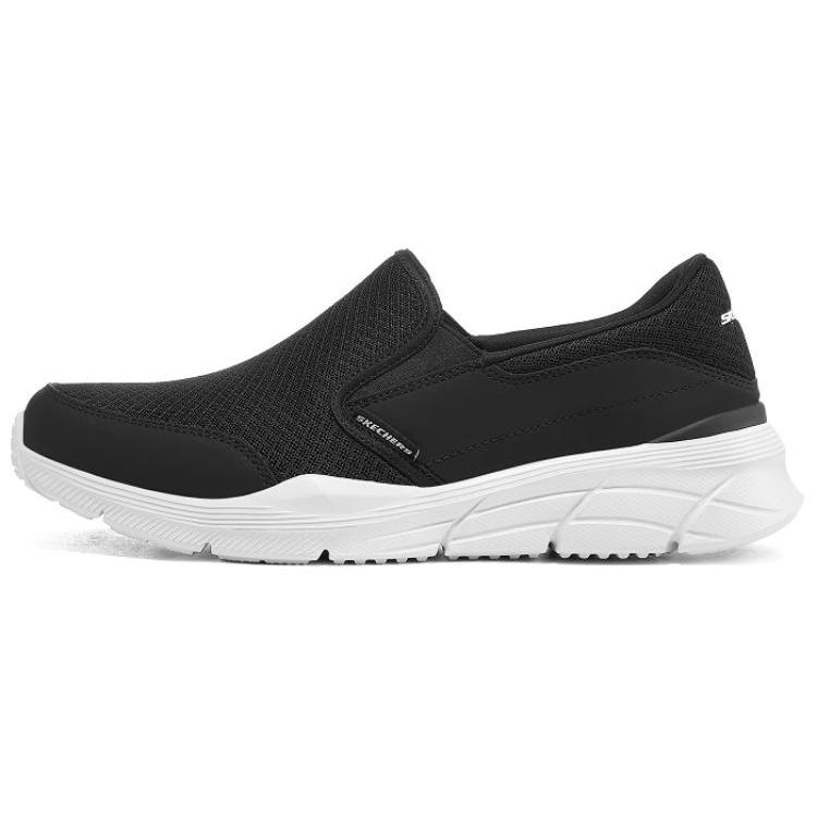 Skechers Универсальные Удобные Простые Прочные Низкие Повседневные Кроссовки Мужские Черные 232017-BKW 41.5
