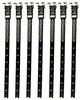 Popondetta N Gauge LED Interior Lights with Energy Charger, Blue-White, C-Type, 7-Pack, 1506, Model Railroad Supplies