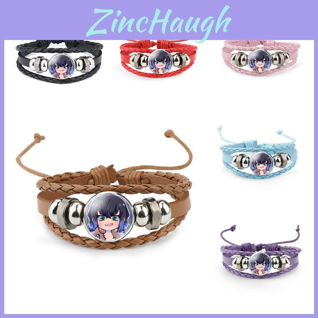 Trendy Cartoon Character Bracelet Demon Slayer Hashibira Inosuke For Fans