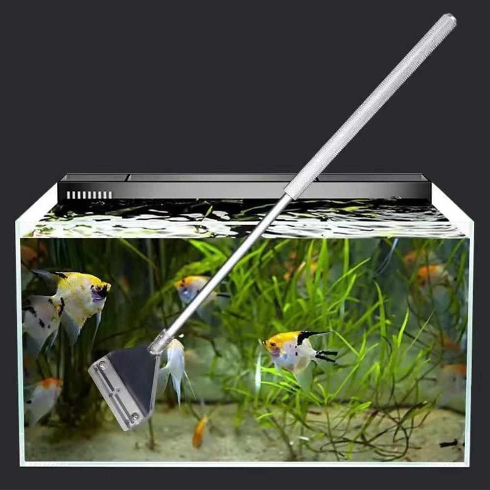 Professional Aquarium Maintenance Tool Stainless Steel Aquatic Plant Scissors Tweezers Spatula Tool for Fish Tank Cleaning