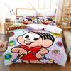 Iconic Brazilian National Cartoon Turma da Mônica Full Printed 3PCS Bedding Duvet Cover + 2 Pillowcases Kawaii Home Decoration