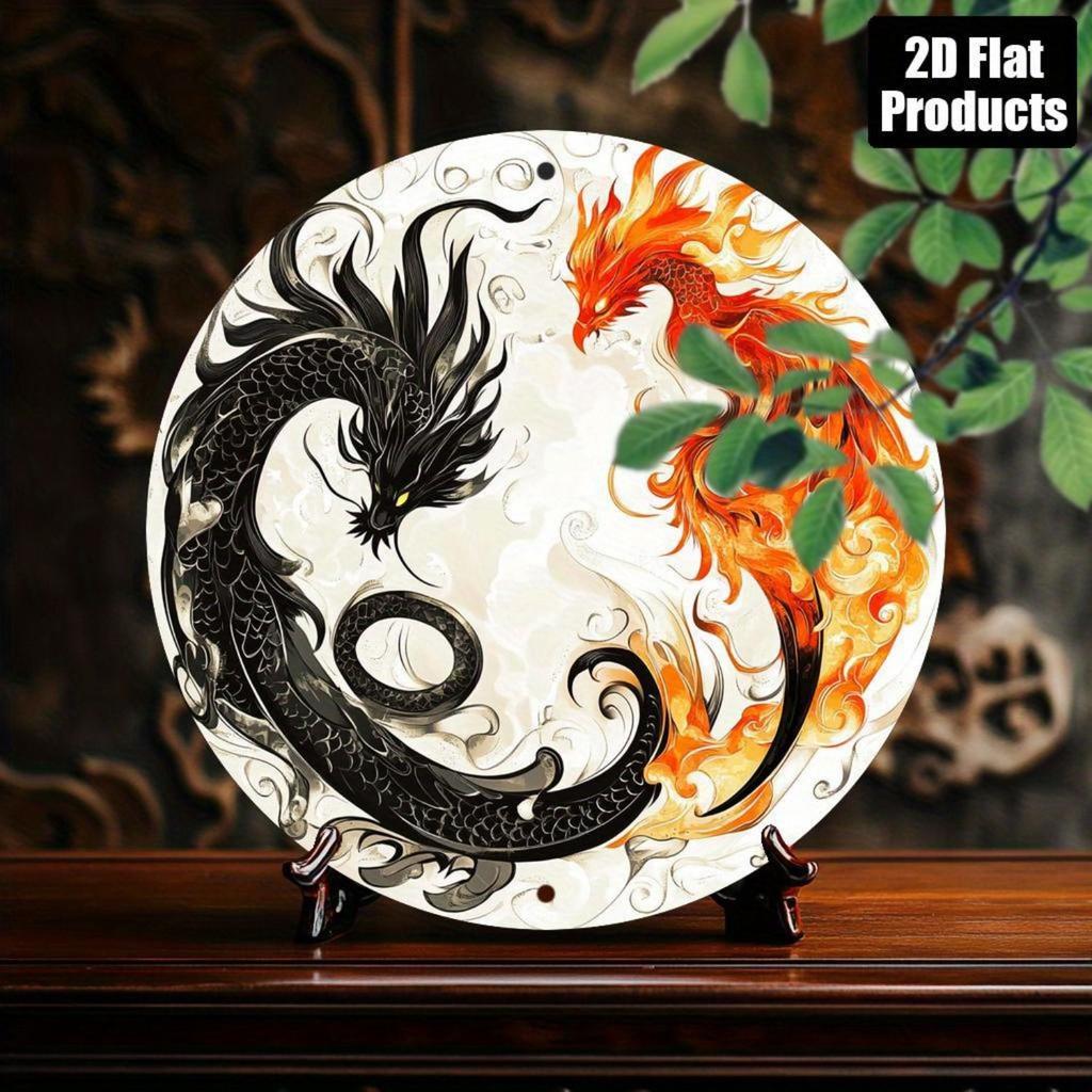 2D Flat Metal Wall Sign Decor