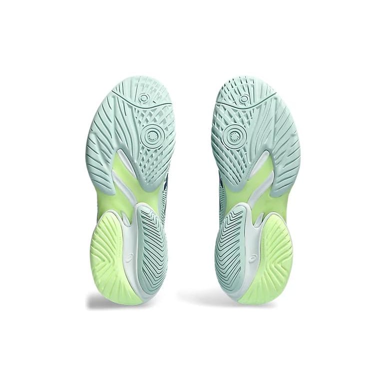 Asics Court FF 3 Comfortable Round Toe Low Top Tennis Shoes Women's Gray Green 1042A220-400