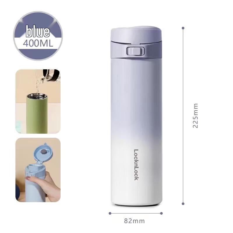 LOCK&LOCK LHC3337 Cloud Mist Gradient Thermos Cup