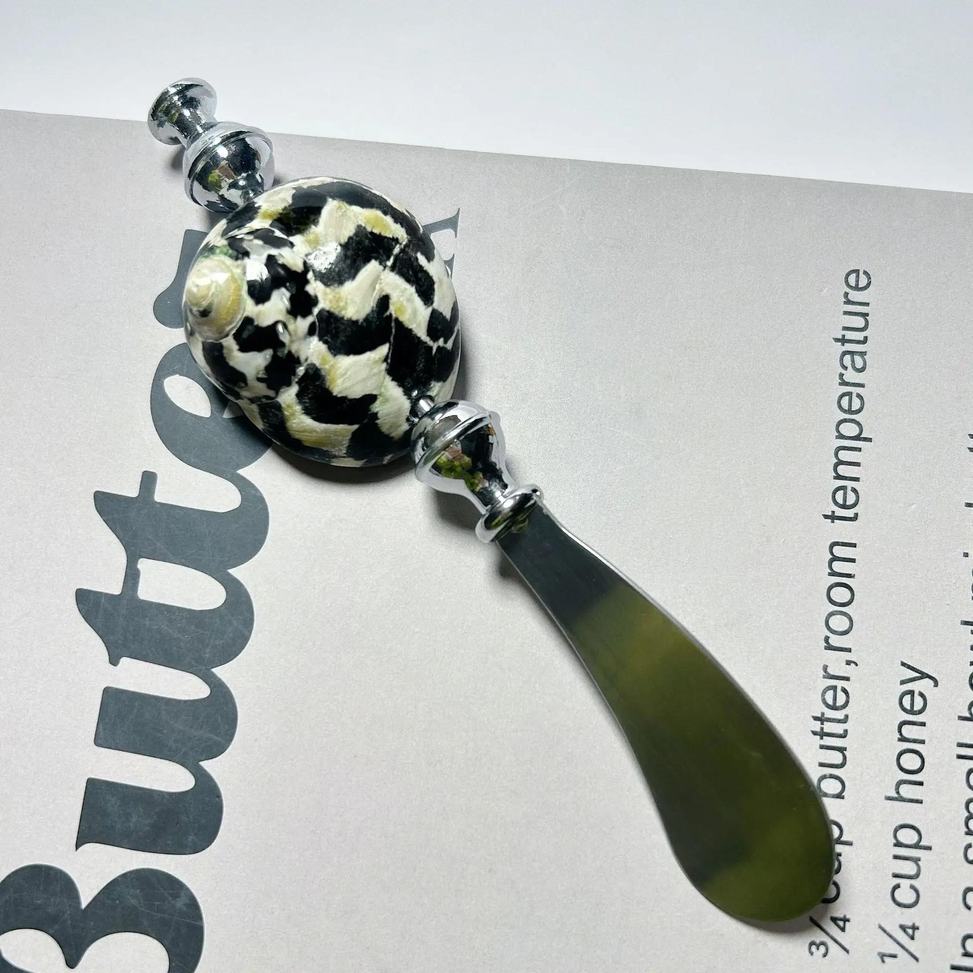 

Nature Snail Conch Handle Stainless Steel Forks Spoons Knife Western Style Steak Forks Spoons Knife Tableware