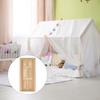 Natural Wood Hands-on Dollhouses Accessories Unpainted Door Window For Crafting And Model Making