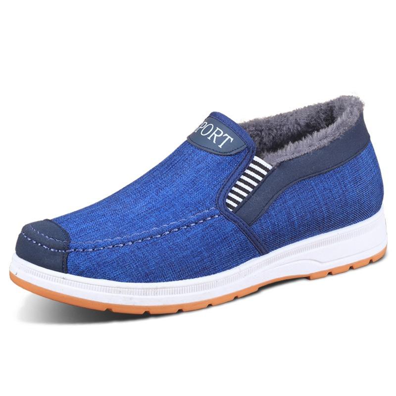 Men's Cotton Shoes Beijing Men's Warm Casual Men's Piled Thickened Two Old Cotton Boots Non-slip