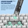 Estrattore di Keycap Meccanico Multifunzione 2 in 1 Estrattore Universale per Stem di Keycap Estrattore di Tasti Accessori per Tastiere