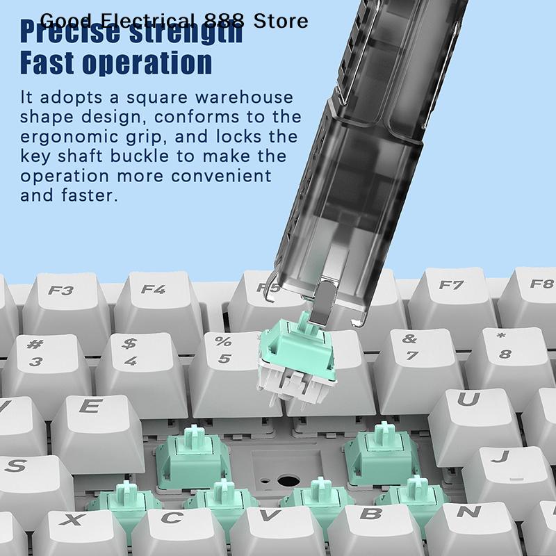 Estrattore di Keycap Meccanico Multifunzione 2 in 1 Estrattore Universale per Stem di Keycap Estrattore di Tasti Accessori per Tastiere