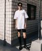 CONECTX No Boundaries Hand Spray Dyed T-Shirt (Multi/White Ver.)