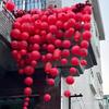Wedding Double Happiness Red Lanterns for Courtyard Tree Hanging: Chinese Wedding Decoration & Photography