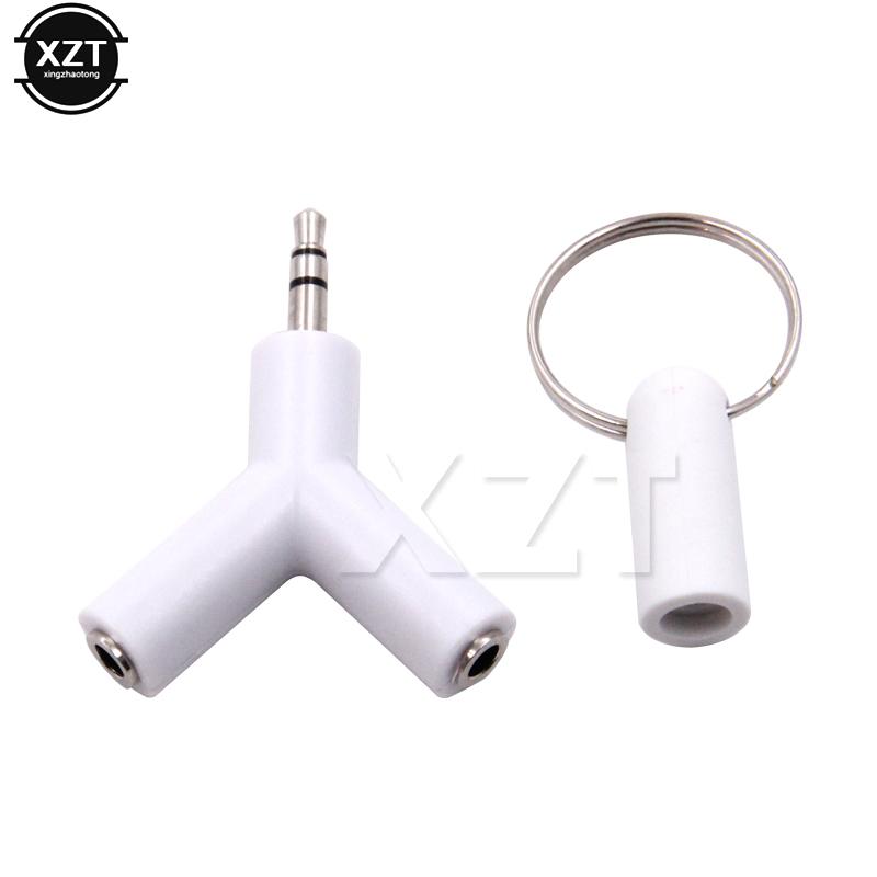 

Y-образный 3,5 мм адаптер для наушников, адаптер с двойным разъемом, штекер, стерео разветвитель для наушников для ПК/MP3, смартфон-плеер, поделиться музыкой чёрный