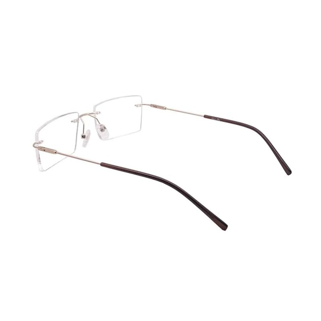 RSINC Rámové Zlatohnedé Bezrámové Okuliare Pre Mužov & Ženy Superštíhle | (IB-1) M1 | 256534 53-17-140 Superslim Zlatohnedá