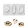 2 Pieces Ghost Shape Epoxy Mould Flower Silicone Molds Epoxy Casting for Resin