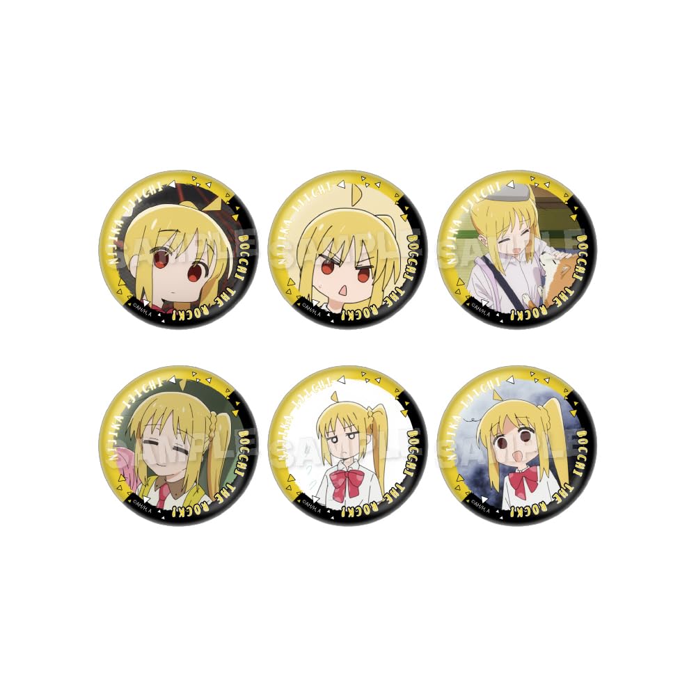 Bocchi the Ijichi Nika Collection Badge Box of 6 Rock!