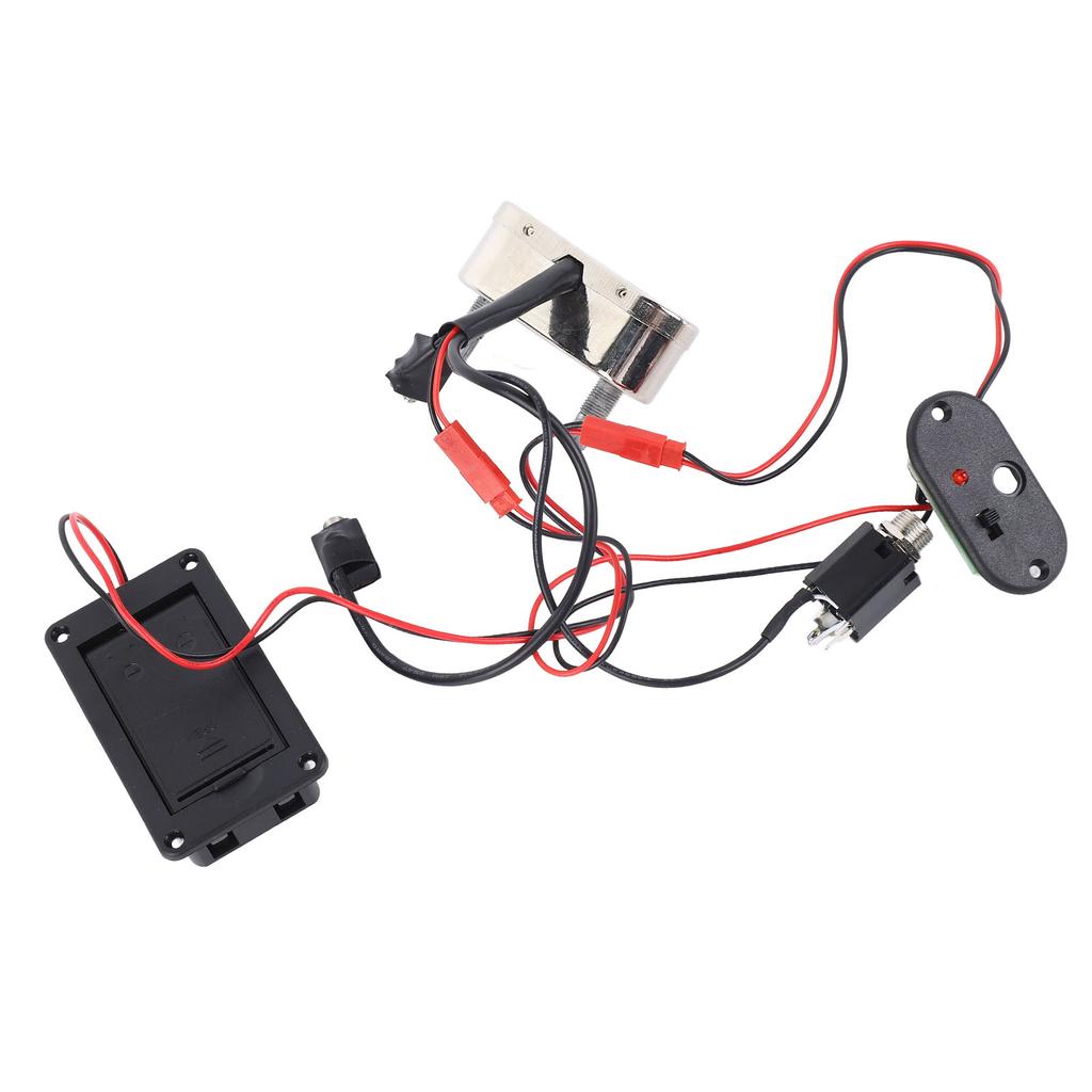 Cello Pickup Metal Plastic High Sensitivity Low Noise Professional Cello EQ Pickup Replacement