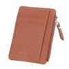 Baellerry Unisex Ultra Thin Card Bag Multifunctional Card Protector Zipper Card Pack Short Wallet Driver's License Card Holder