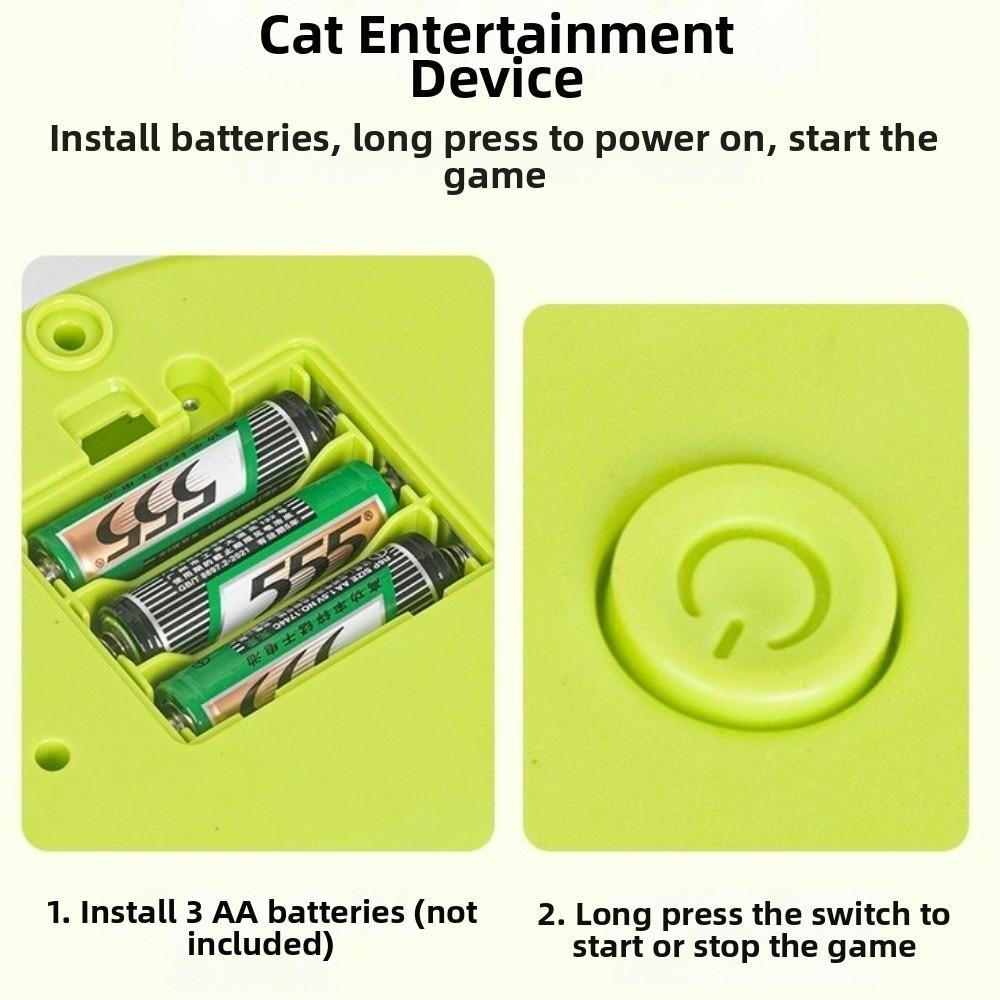 Smart Motion Activated Cat Toy Whack-A-Mole Interactive Cat Toy Indoor