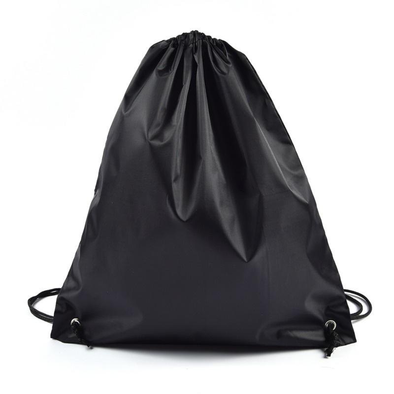 Waterproof Gym Bag Drawstring Sack Fitness Travel Outdoor Backpack DIY Daybag Shopping Bags Swimming Basketball Yoga Sports Bag