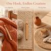 Handcrafted Design Knitting Needles 30mm Thick Hand Weaving Tool Crochet Hooks  For DIY Crafts