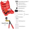 21pcs Hand Held Vacuum Pump Tester Set Vacuum Gauge and Brake Bleeder Kit for Automotive  Auto Diagnostic-tool