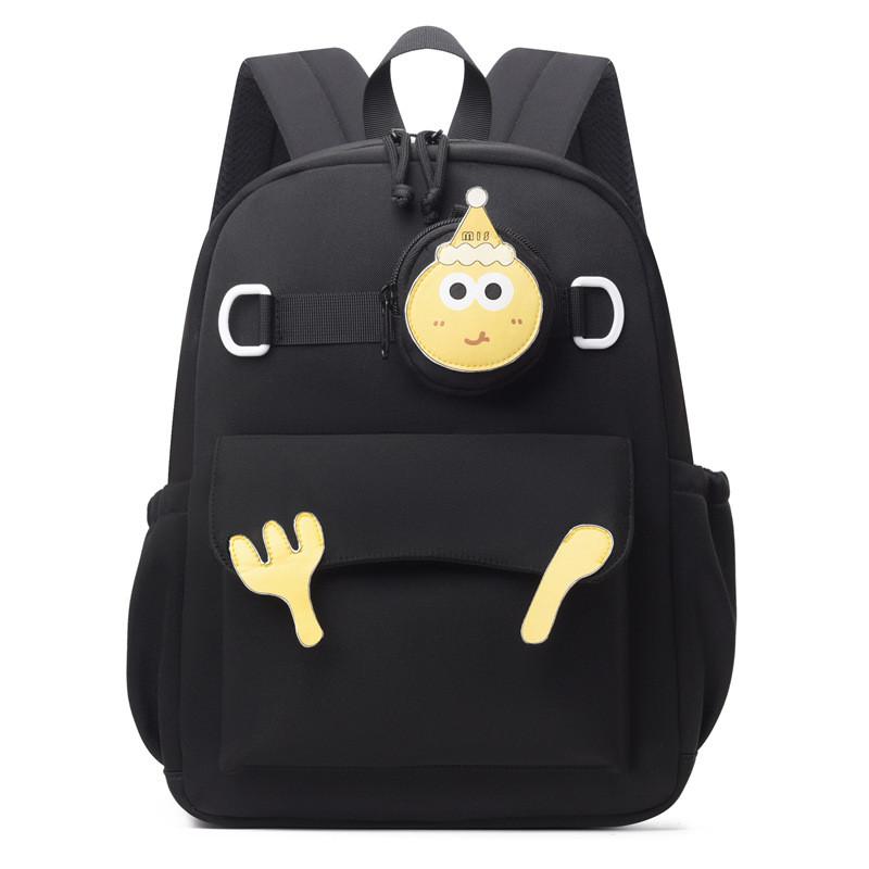 School Friendly Child Backpack Made Cartoon Prints Reduced Load Learners Young