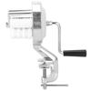 Silver Macaroni Maker Aluminum Alloy Manual Pasta Extruder Pasta Maker Machine  Pasta Lovers