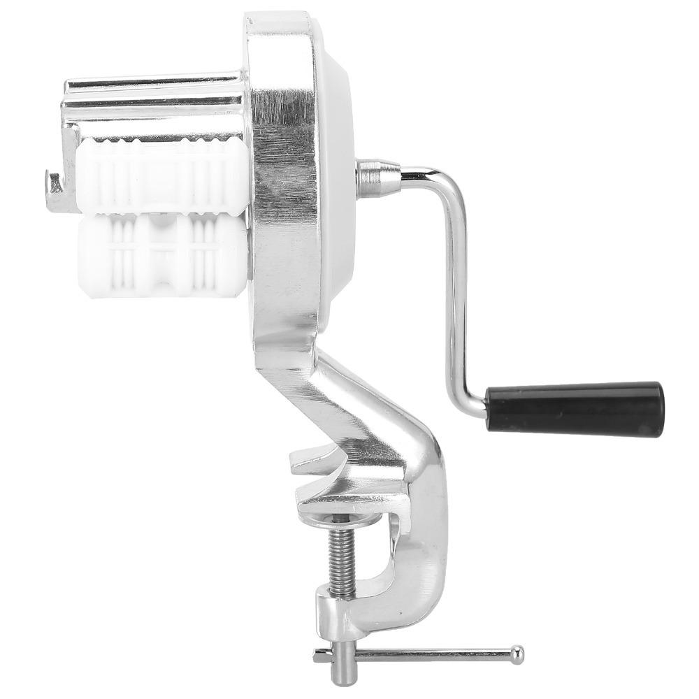Silver Macaroni Maker Aluminum Alloy Manual Pasta Extruder Pasta Maker Machine Pasta Lovers