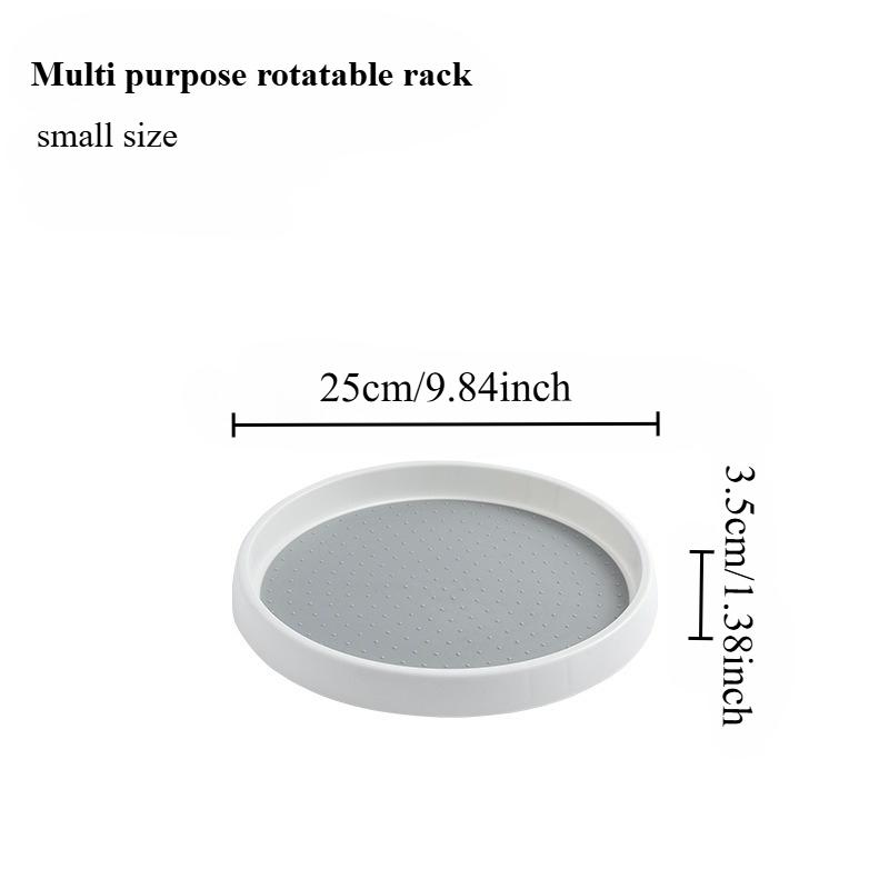 

Вращающаяся на 360 градусов противоскользящая кухонная вращающаяся стойка для хранения приправ, шкаф для посуды, круглая многофункциональная стойка для хранения