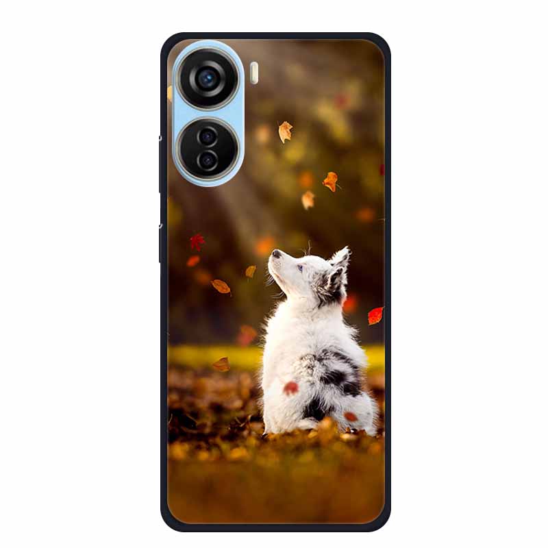 Handyhülle Für ZTE Axon 40 Lite Rückseite Hülle Schwarzes Silikon Weiche Hülle Für ZTE Blade V41 Vita V50 Design 5G LIBERO 5G IV Hülle