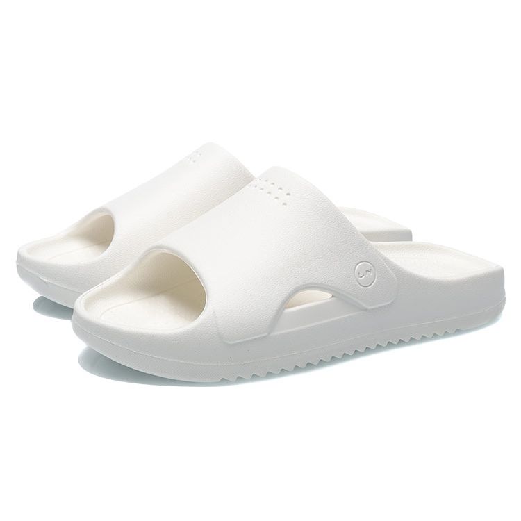 Li-Ning Versatile Casual Non-Slip Wear-Resistant EVA Silent Slide Sandals Women Footwear White AGAR008-1