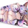 Wakamo Kosaka Anime BA  Mouse Pad XXL Gaming Mousepad HD Gamer Accessories Large B-Archive MousePads PC Carpet With Backlit