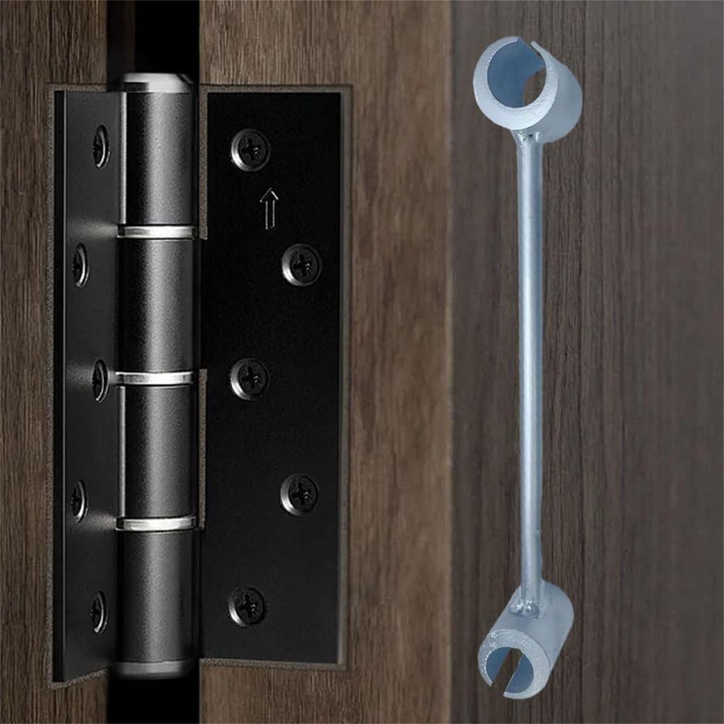 Scharniere Einstellen , 2024 Neuer Türscharnierschlüssel Einstellbares Werkzeug, Upgrade Schlüssel für Rundbolzen Standardmaß Schwerlast Türscharnier