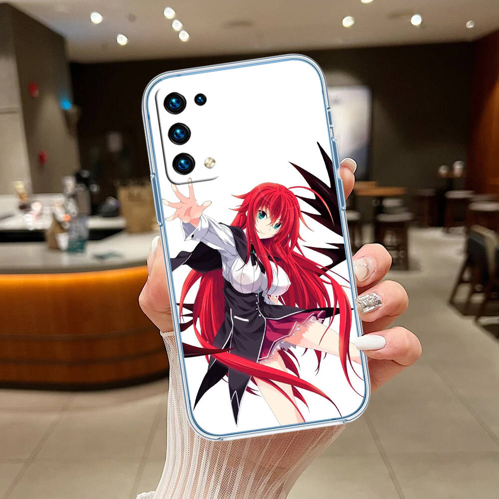 Rias Gremory Case for Motorola G10 G20 G04 E30 E40 E22 E20 E13 E15 G22 G23 G05 G75 G35 G55 E22S E7 G6 G7 G8 G9 Plus Power Play