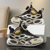 Children's basketball shoes boys 2025 spring and autumn new non-slip and wear-resistant professional training boys leather waterproof sports shoes