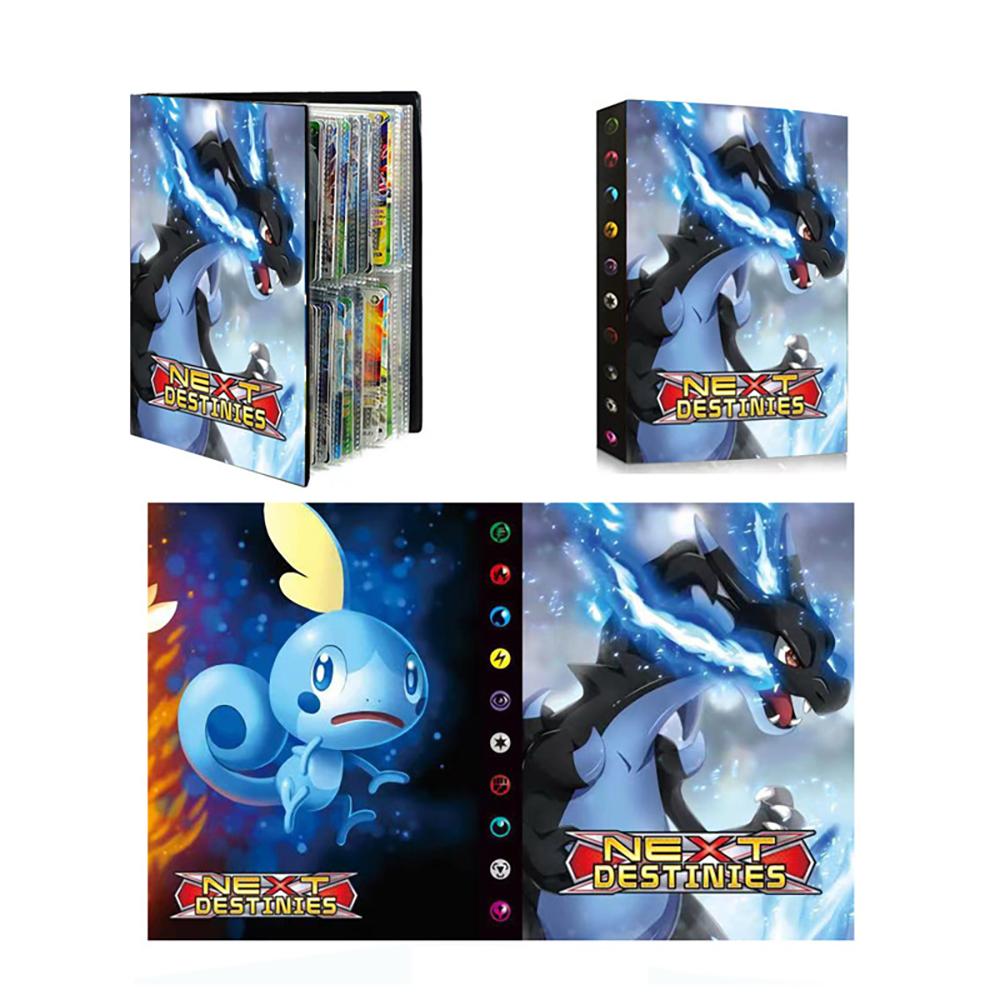 

Новий Charizard Mewtwo Squirtle Тримач Папка Колекційний Тримач Захисник Аніме Картки Зошит Pokemones Альбом 240/540 ШТ Книжка для Карт
