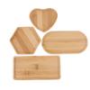 Wooden Soap Dispenser Tray Vanity Countertop Bottles Organizer Holder Diy Coasters Heart -Shaped Elliptical Hexagonal Rectangula