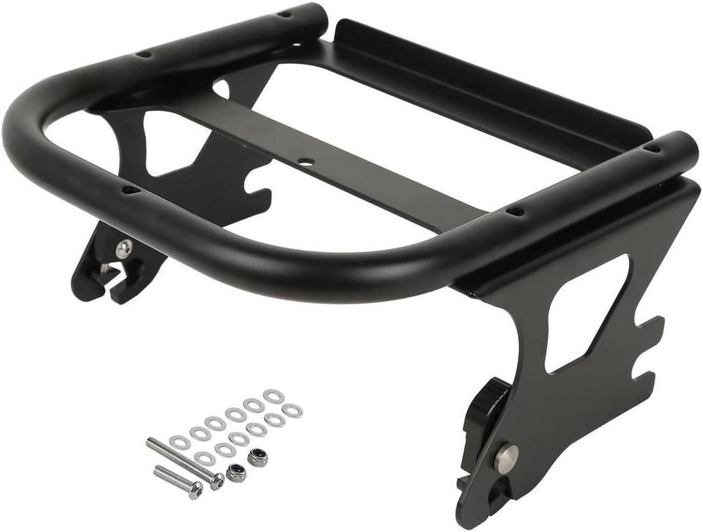 Detachable Tail Rack Luggage for Harley Road King/Street Glide 98-08